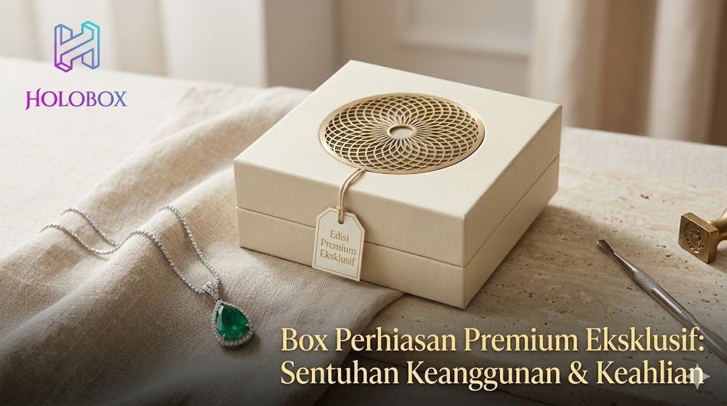 Box perhiasan premium eksklusif