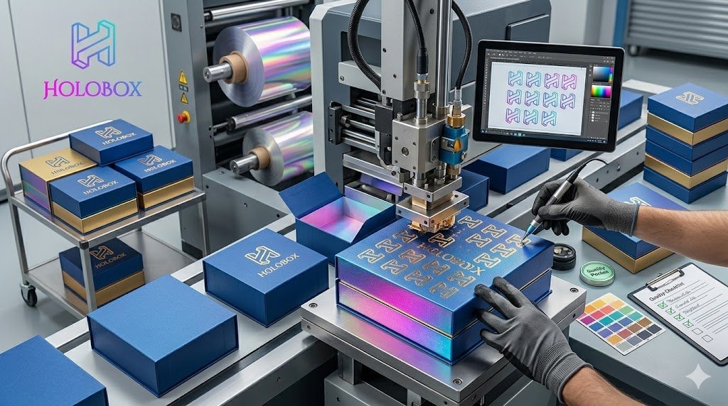 Produksi rigid box premium