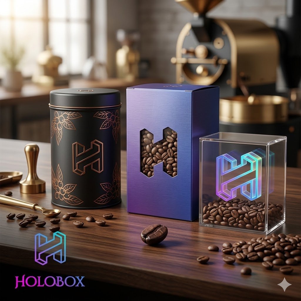 desain kemasan kopi elegan