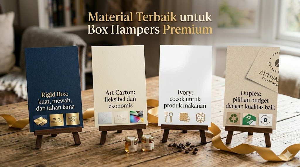 material terbaik untuk box hampers