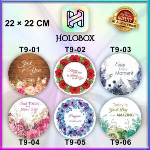 Tatakan Kue / Cake Board / Alas / Kue / Tray / Aksesoris / Kue / Bulat / 22X22 / T9