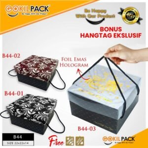 KOTAK KADO|KUE|PACKAGING|SERBAGUNA|DUS|BOX|GIFT|CAKE|B44