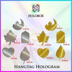 HANGTAG HOLOGRAM|POLOS|MURAH|KARTU UCAPAN|HIASAN|LABEL|AKSESORIS|H131