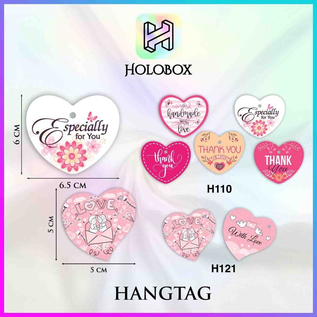 Hangtag Murah/Hangtag Especially For You/Ivory/Label Thankyou H110