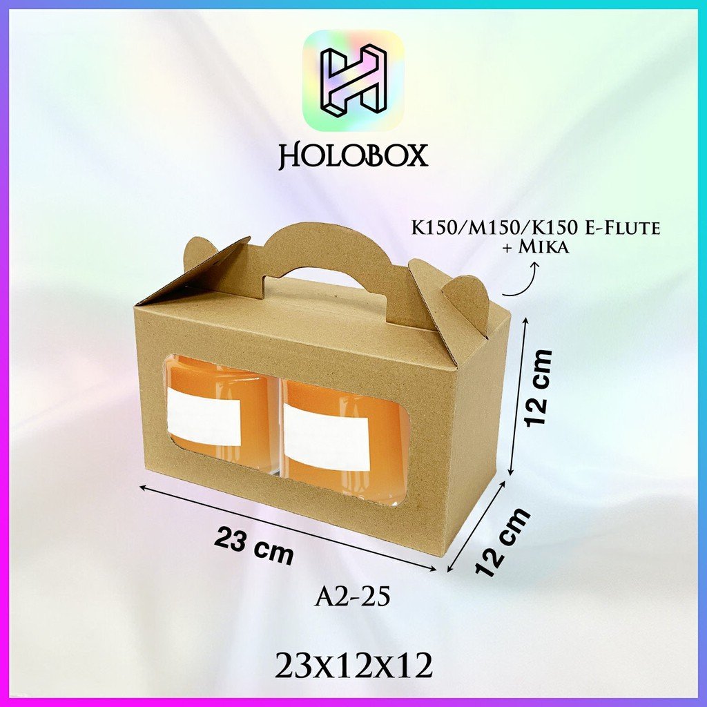 Box/Dus/Kotak Polos/Packaging/Gable/Kotak Toples/Serbaguna Uk.23x12x12 A2-25 - Image 3