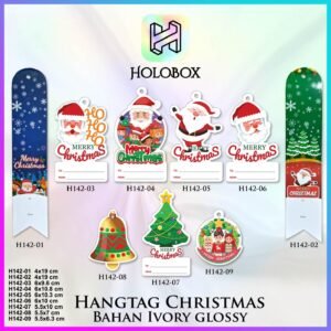 Hangtag Natal/Hangtag Merry Christmas/Aksesoris Natal/Hiasan NatalH142