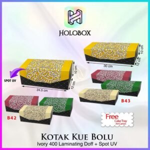 Kotak Bolu|Brownies|Murah|Makanan|Serbaguna|Dus|Box|Packaging|B42