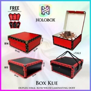 kotak kue/dus packaging/box kue 22x22/kotak serbaguna/B14