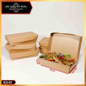 Lunch Box|Kotak Nasi|Rice Box|Food Pail|Kotak Makan|10.5x9x6.5|K3-03