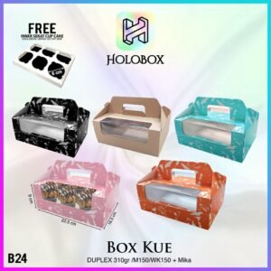 Kotak Ku3|Kado Makanan|Hampers Murah|Dus|Box|Packaging|22.5x16.5x9|B24