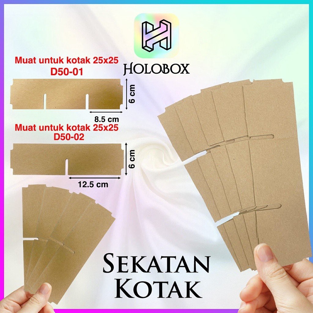 sekat|sekat murah|sekat kotak kue|sekat serbaguna|D50 - Image 2