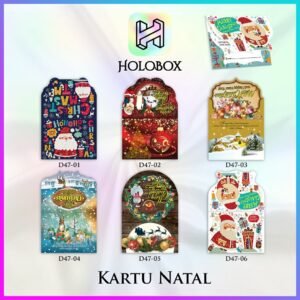 Kartu Ucapan Natal|Christmas Card|Kartu Hampers/Parcel Natal|D47