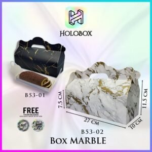 Kotak Kue/KotakBolu/Bakery/Hampers/kotak Makan B77