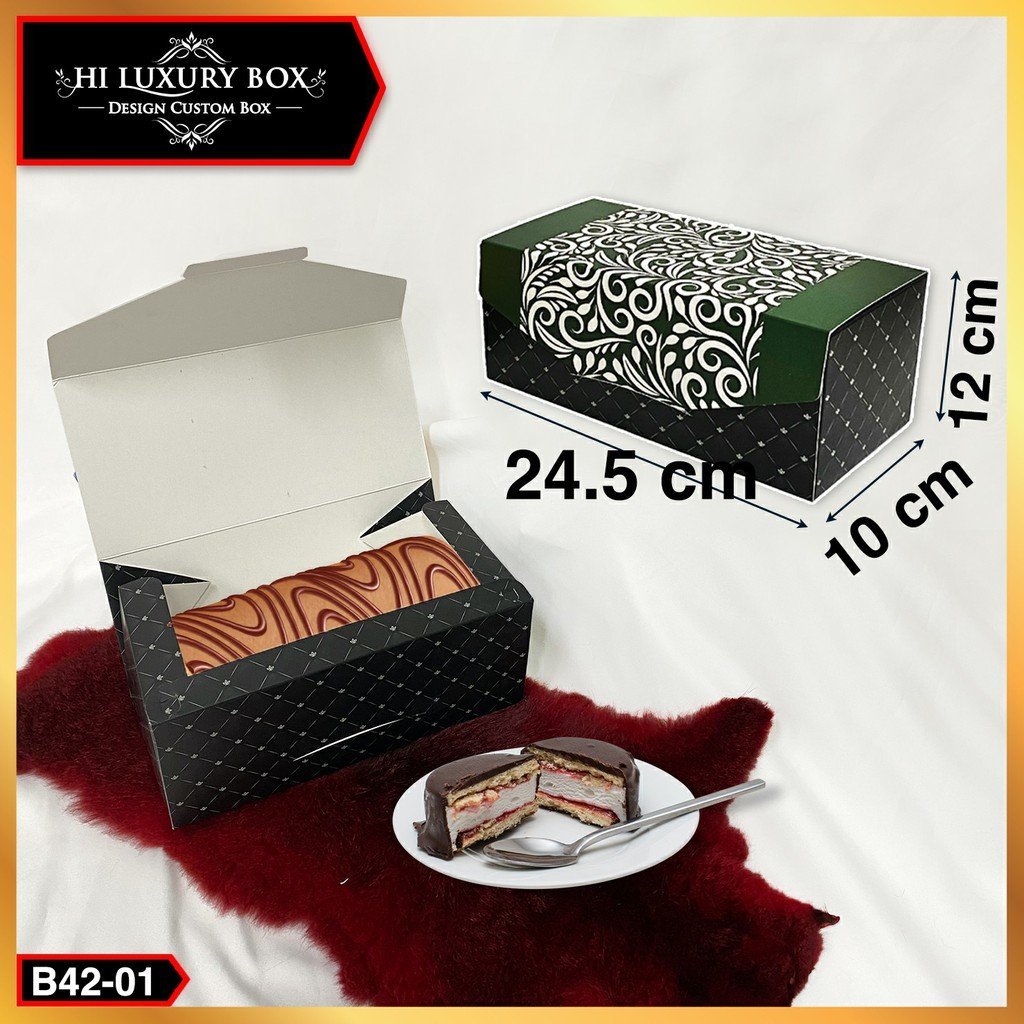 Kotak Bolu|Brownies|Murah|Makanan|Serbaguna|Dus|Box|Packaging|B42