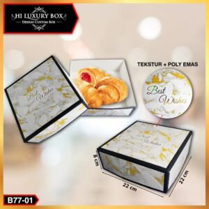 Kotak Kue/KotakBolu/Bakery/Hampers/kotak Makan B77