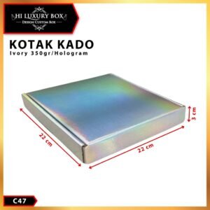 Kotak Kado|Box Hologram|Box Hijab|Box Serbaguna|Packaging|Box|Dus|C47