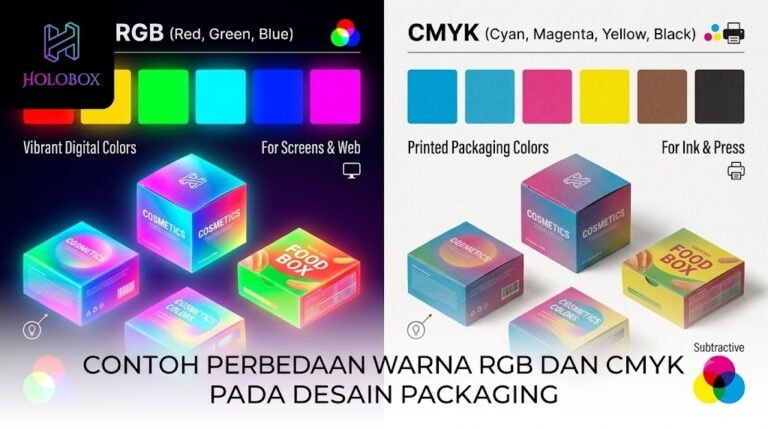 Kesalahan Desain Packaging yang Sering Membuat Hasil Cetak Tidak Maksimal
