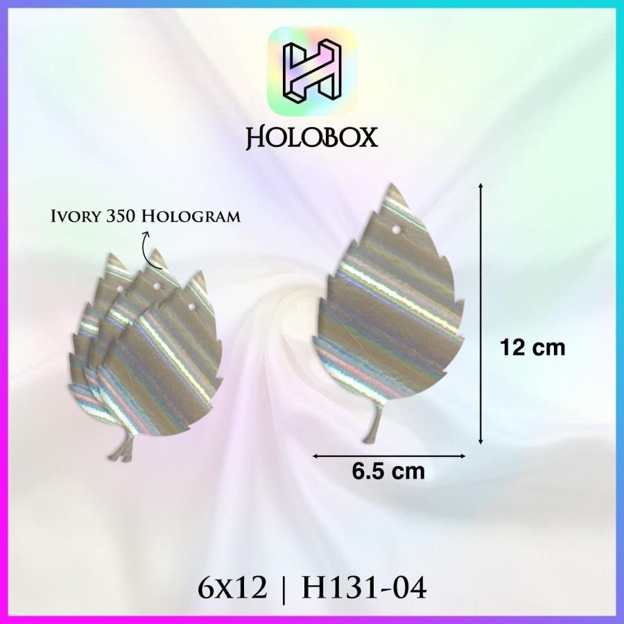 HANGTAG HOLOGRAM|POLOS|MURAH|KARTU UCAPAN|HIASAN|LABEL|AKSESORIS|H131 - Image 2