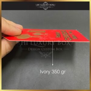 Hang Tag | Label Baju | Hangtag Baju | Hangtag Imlek | Ivory | Murah |  9.4x5.4 H9