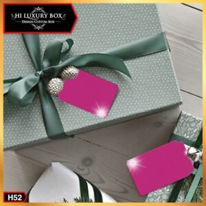 Hangtag Pink | Hangtag Serbaguna | Duplex |  5x8.5 Hangtag Murah