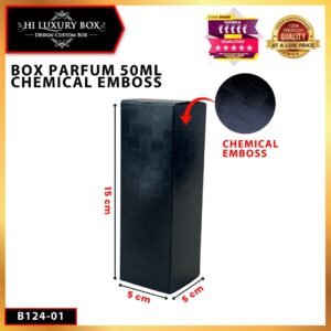 Box Parfum Chemical EMBOS|50 Ml | Sliding Box|5X5X15| B124