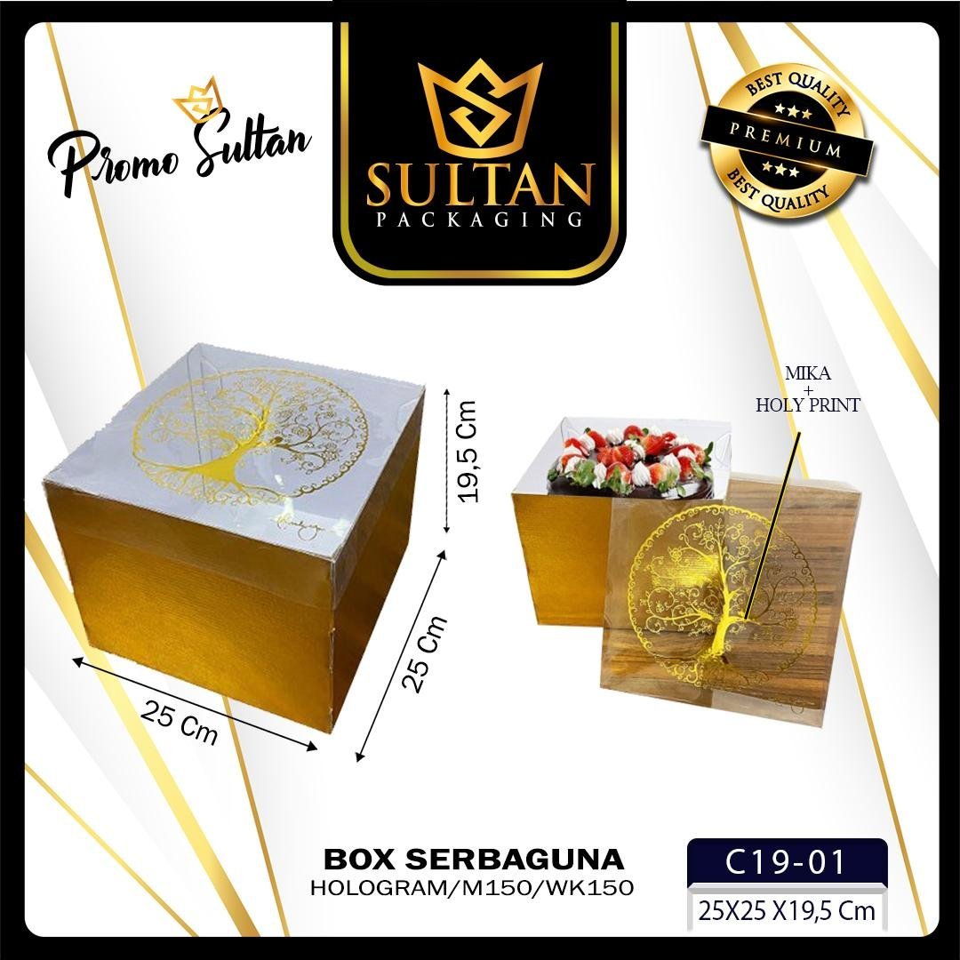 Kotak Kue Lebaran|Idul Fitri|Hologram|Kado|Mika|Box|Packaging|Dus|C19-03 - Image 5