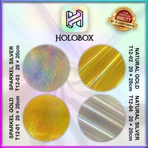 Tatakan Kue|Cake Board|Alas Kue|Aksesoris Kue|Bulat|20X20|Hologram|20X20|T12