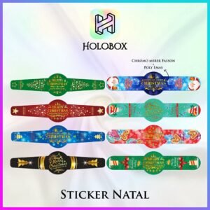 sticker natal|sticker murah|sticker toples|S44