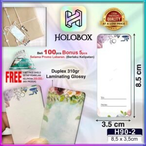 Hangtag|Hangtag murah|Hangtag bunga|Hangtag Flower|H90