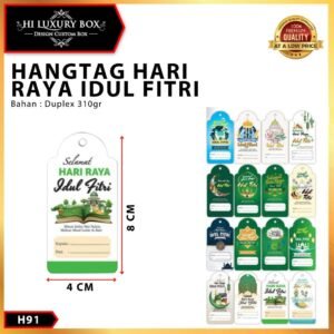 Hangtag|Hangtag lebaran|Hangtag Hari Raya|Hangtag Idul Fitri|H91