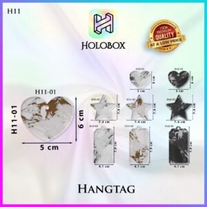 Hang Tag | Label Baju | Hangtag Baju Marble | Kraft | Murah | H11