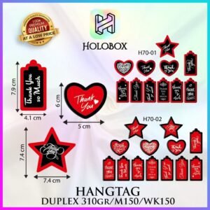 Hangtag|Hangtag Murah|Hangtag Thank You|Hangtag Premium| H70
