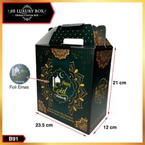 Box hampers/Box lebaran/Gable Box/Box Serbaguna - B91