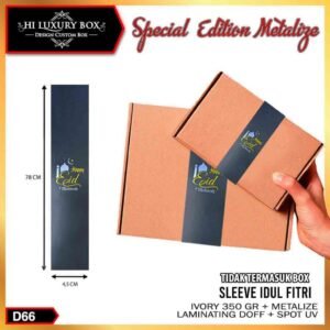 Paperbelt Sleeve Lebaran Idul Fitri Aksesoris Puasa Hiasan Kotak D66