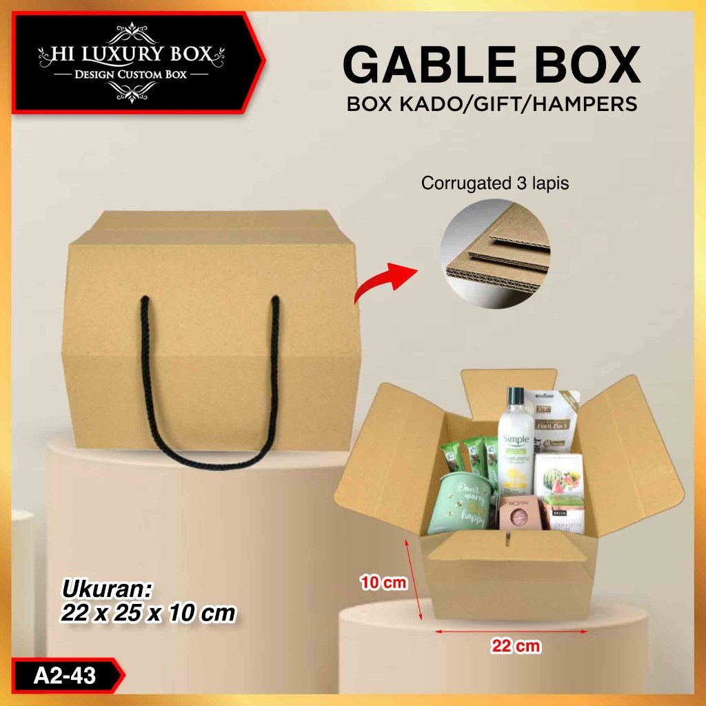 Box Hampers /Kardus Jumbo/Box serbaguna - A2-43 - Image 2