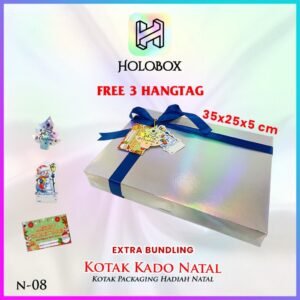 Box Hologram - Box Natal -Box Hampers - N-08