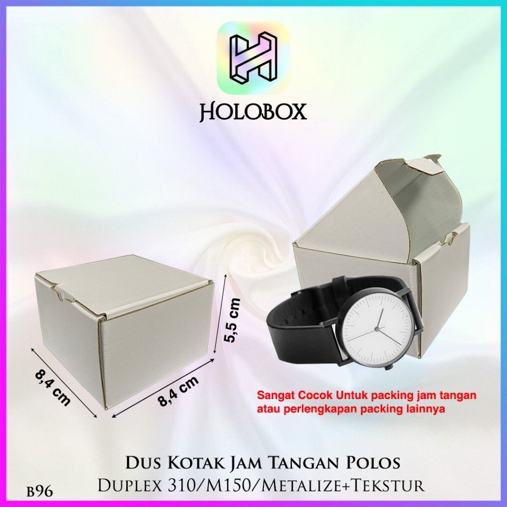 Box Jam Tangan/Kotak Kado/Souvenir/Box kraft/Box murah- B96