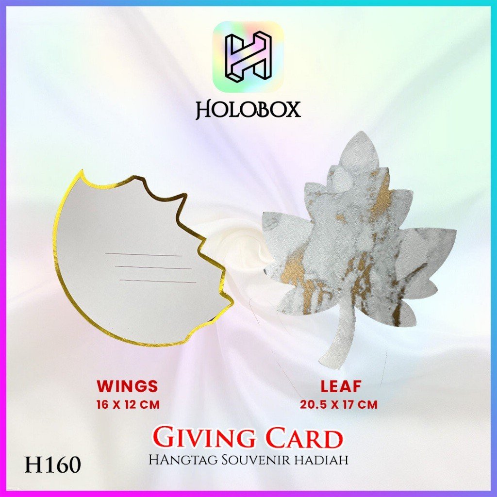 Hangtag - Kartu Ucapan - Greeting Card - Thanks Giving Card Polos - H160