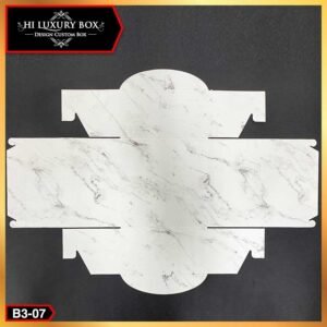 Kotak Gable - Box Kado Jumbo - Motif Marble - Ukuran 60x25x14 - B3-07B