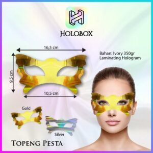 Topeng Pesta|Perlengkapan|Aksesoris|Hologram|Murah|D32