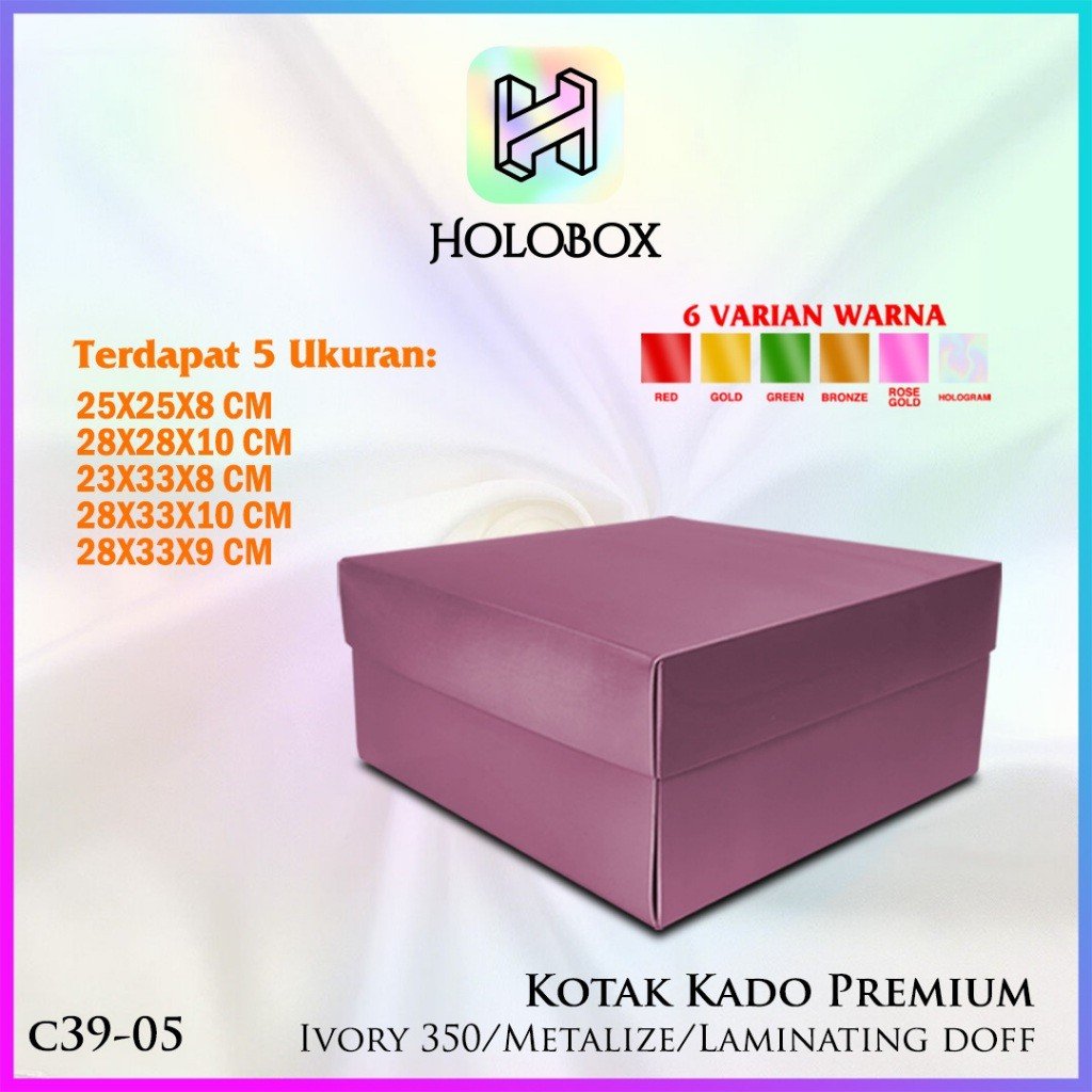 Kotak kado/Box hologram/Box Hampers/Giftbox/Box Premium|C39 - Image 7