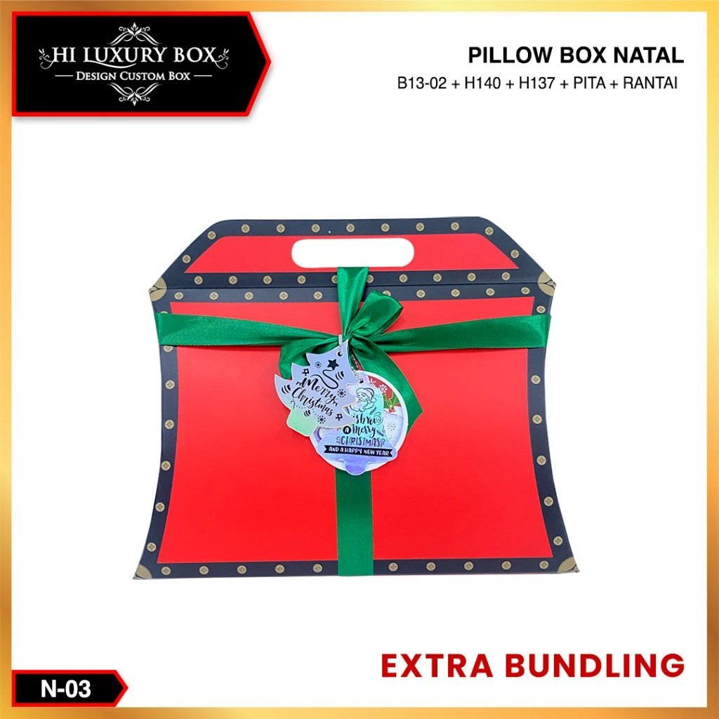 Gift Box - Box Natal -Box Hampers - Kotak kado - N-03 - Image 2