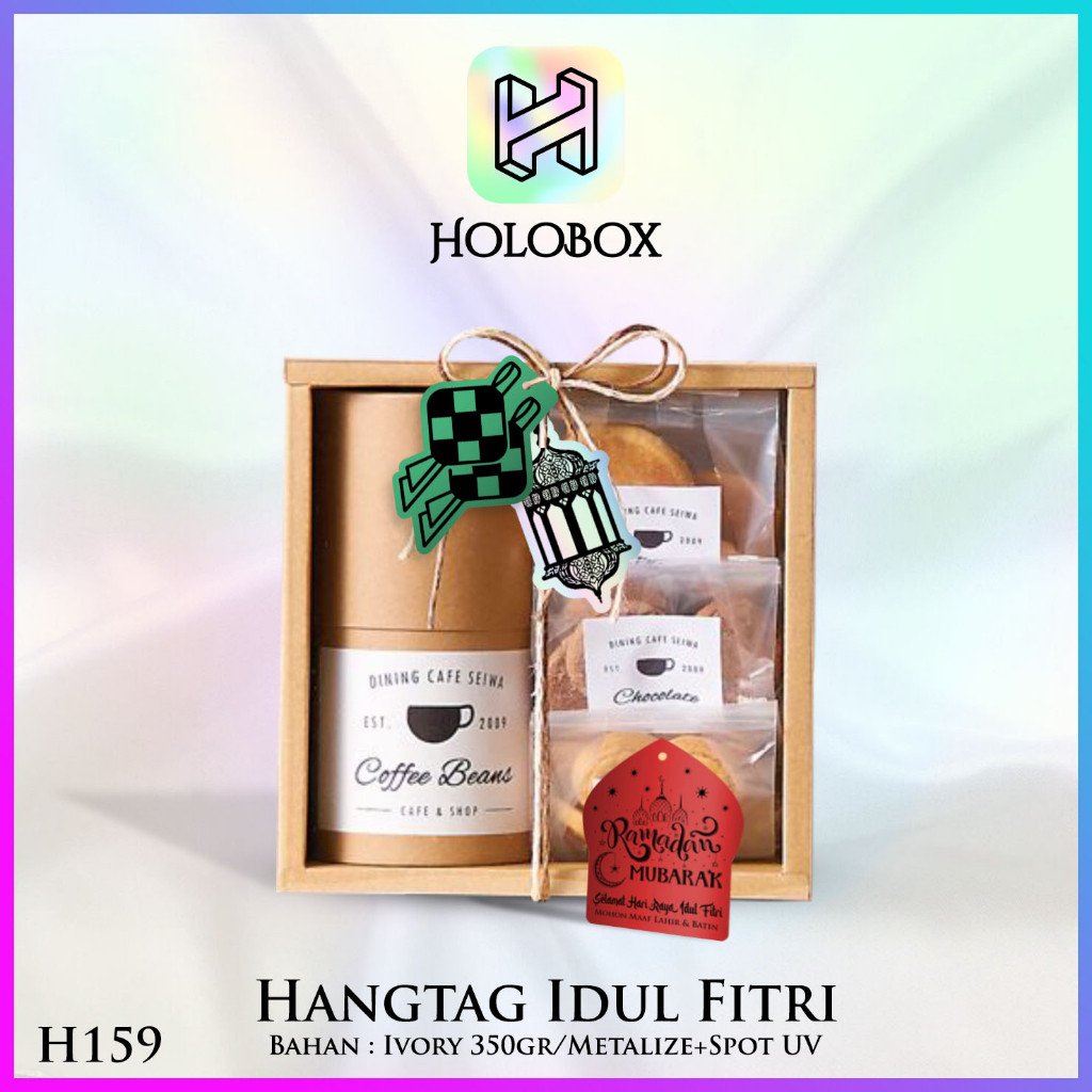 Hangtag Idul Fitri Premium - Aksesoris Lebaran - H159 Set - Image 7