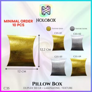 Kotak Kado | Kotak Pillow | Souvenir Box| Giftbox | Box Hologram C35