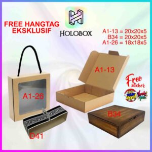 KOTAK KUE|CAKE|KADO|HAMPERS|MURAH|SERBAGUNA|DUS|BOX|PACKAGING| hampers - A1-13