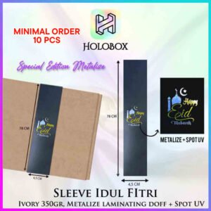 Paperbelt Sleeve Lebaran Idul Fitri Aksesoris Puasa Hiasan Kotak D66
