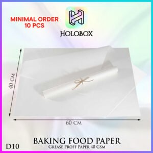 Baking Paper - Kertas Roti - Kertas Panggang - Kertas Anti minyak