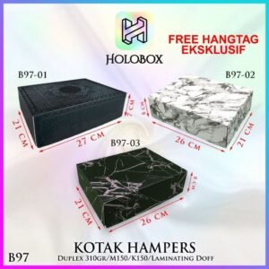 Box Hampers Lebaran - Box Mukena - Sajadah - Hampers - B97