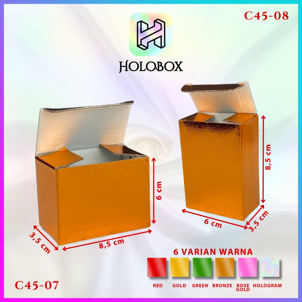 Kotak Souvenir -Box Hologram - Kotak Kado - Bros- C45 - Image 6