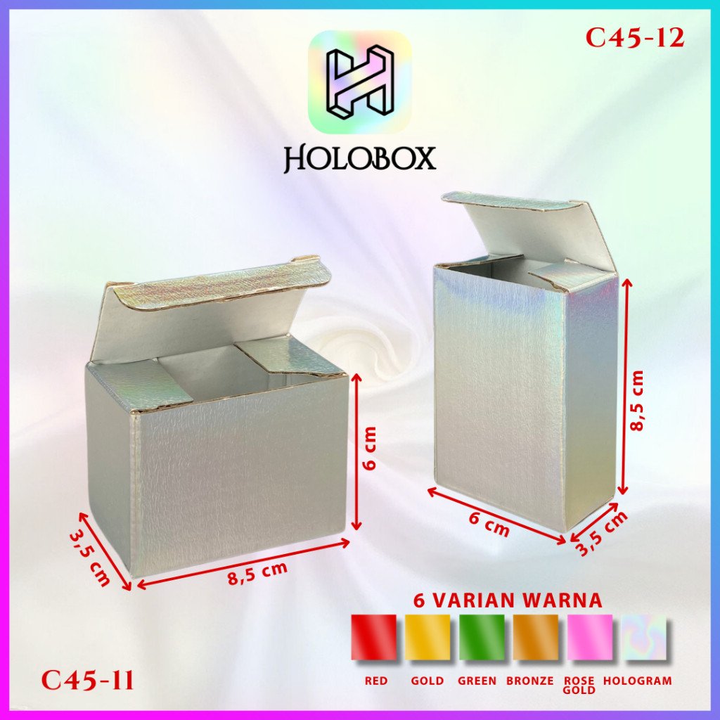 Kotak Souvenir -Box Hologram - Kotak Kado - Bros- C45 - Image 8